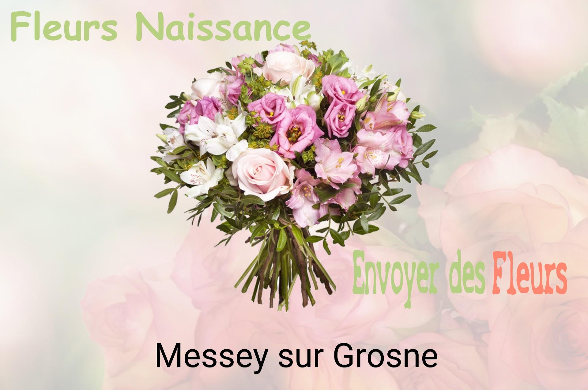 Bouquet de fleurs de naissance livré à Messey-sur-Grosne